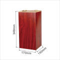 DS Hot Sale Rosewood Color Wooden Gift Wine Box Packaging